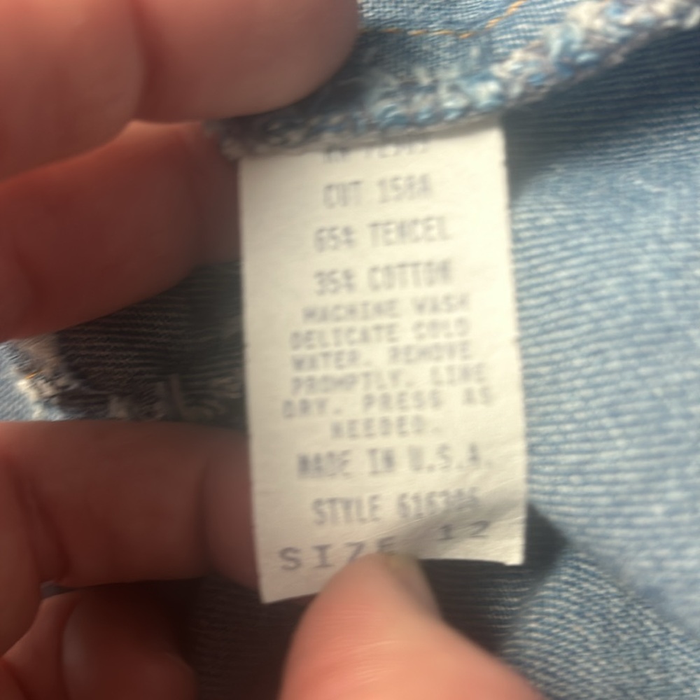 EUC Vintage 90s Hairston Roberson ROPA denim jacket blazer rodeo NFR rockies 12 - Picture 13 of 13